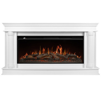 Каминокомплект Firelight Olympia 42 белый с очагом Electrolux EFP/P-4220LS