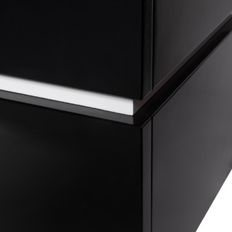 Каминокомплект Lacado 30 черный с очагом Electrolux EFP/P-3320LS N