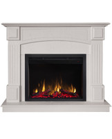 Электрокамин RealFlame Carolina 25,5 WT Saphir 25,5 LED