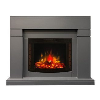 Электрокамин RealFlame Lindelse 26 GR графит + Evrika LED 25,5 LED