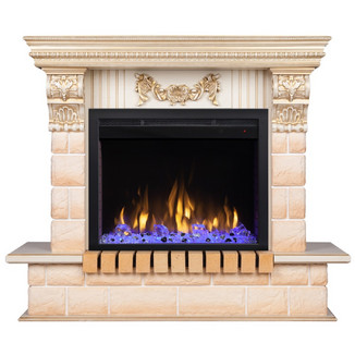 Электрокамин RealFlame Gracia 25,5 WT с очагом Saphir 25,5