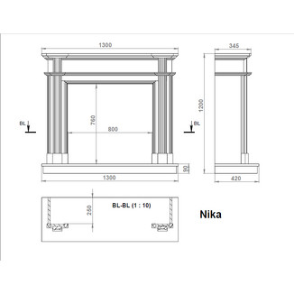 Мраморный портал Nika Madeira