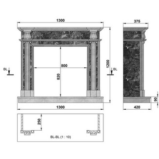 Мраморный портал Perseus Madeira