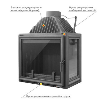 Каминная топка EVEREST A16R