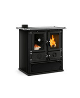 Печь-камин La Nordica ROSETTA SINISTRA STEEL ANTRACITE (черный)