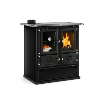 Печь-камин La Nordica ROSETTA SINISTRA STEEL ANTRACITE (черный)