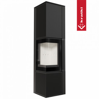 Печь Kratki PRO TORA/L 8 кВт Nero Assoluto