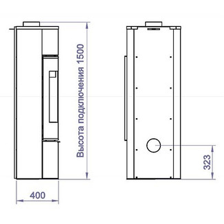 Печь DENALI LX TOP (Stav)