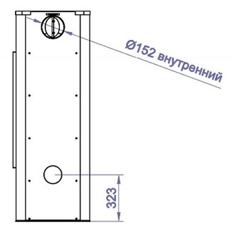 Печь DENALI LX BACK (Stav)