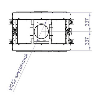 Каминная топка DF 900B (Stav)