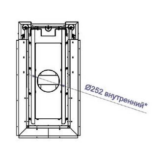 Каминная топка 3VLF 1000B (Stav)