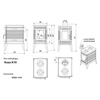 Печь Koza/K10 (термостат)