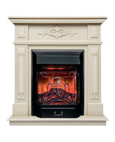 Электрокамин Lilian WT с Majestic Lux Black