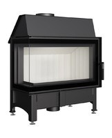 Топка Zibi/L/BS/DECO (угловое стекло слева)