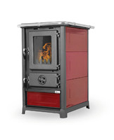 Печь-камин MBS OLYMP PLUS L DARK RED