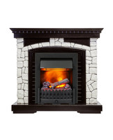Каминокомплект Glasgow венге с очагом Danville Black