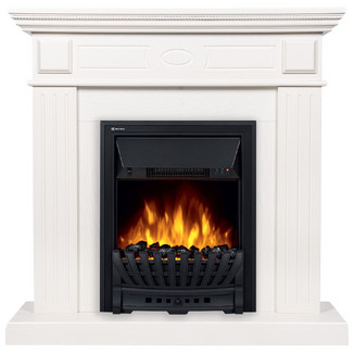 Каминокомплект Bianco Classic беленый дуб с очагом Electrolux Classic EFP/P- 1020LS