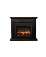 Каминокомплект Bianco 25 черный с очагом Electrolux EFP/P-2520LS N