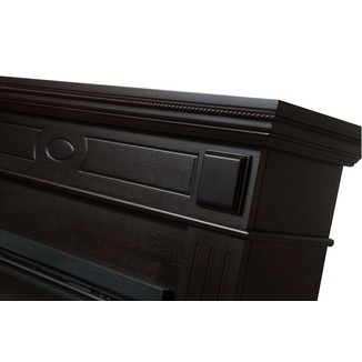 Каминокомплект Bianco 30 черный с очагом Electrolux EFP/P-3020LS N