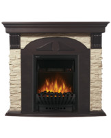 Каминокомплект Torre Classic темный дуб, слоновая кость с очагом ELECTROLUX Classic EFP/P- 1020LS