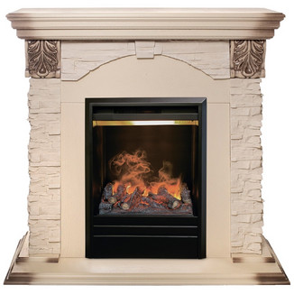 3D электрокамин Dublin Lux STD WT Olympic 3D