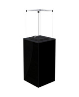 Газовый нагреватель PATIO MINI/M/G31/37MBAR/CZ - черное стекло, с ручным управлением
