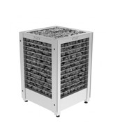 Электрическая печь Harvia Modulo 13.6 кВт (4 стороны - решетка) Steel (без пульта)