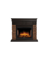 Каминокомплект Bricks Wood 30 камень темный, шпон венге с очагом Electrolux: EFP/P-3020LS N