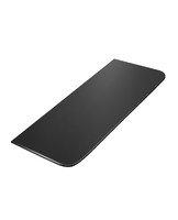Лист стеклянный напольный под печь BLACK 1000х400х8мм