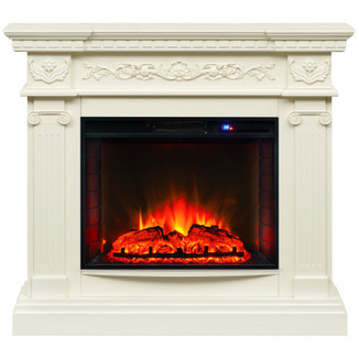 Электрокамин RealFlame Riviera 25,5 WT с Sparta 25,5 LED