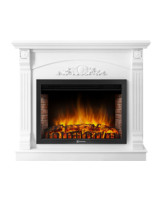 Каминокомплект Barocco 30 белый с очагом Electrolux EFP/P-3020LS N