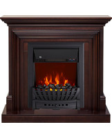 Каминокомплект Bradford с очагом Aspen Black темный дуб