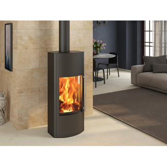 Печь-камин EMBER SKI-211 ручное регулирование, черный