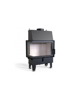 Топка DEFRO HOME IMPULS SM BL, 8 кВт, 670/450/380мм, угловое стекло слева