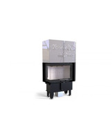 Топка DEFRO HOME INTRA SM BL G SLIM, 6 кВт, 683/478/352мм, угловое стекло слева, гильотина