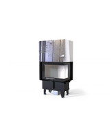 Топка DEFRO HOME INTRA SM BP MINI G, 10 кВт, 699/478/443мм, угловое стекло справа, гильотина