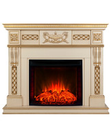 Электрокамин RealFlame Corsica Lux 25,5 WT с Evrika 25,5 LED