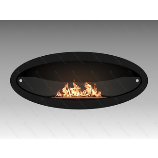 Настенный биокамин Lux Fire Эллипс 1200