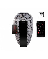 Электрическая печь Harvia Spirit SP90XW Black с выносным пультом WiFi в комплекте, 9 кВт