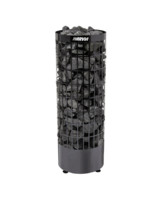Электрическая печь Harvia Cilindro PC90E Black Steel, без пульта