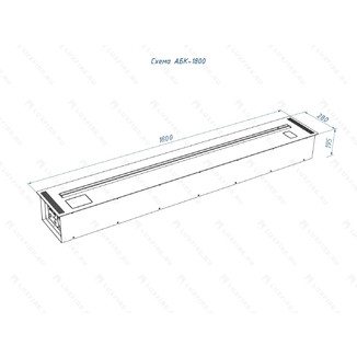 Автоматический биокамин Lux Fire Smart Flame 1800 RC