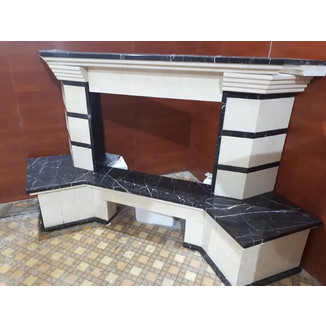 Каминная облицовка Madeira Daniella Dark Chokolate угловая