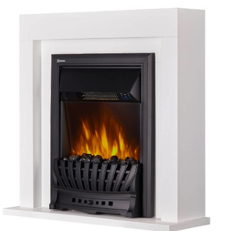 Каминокомплект Simple Classic белый с очагом Electrolux Classic EFP/P-1020LS