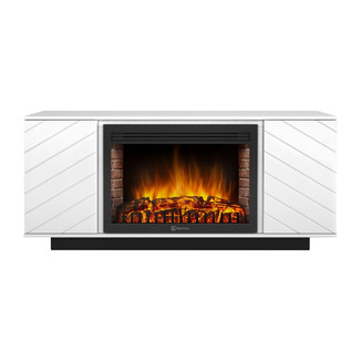 Каминокомплект Como 30 белый, черный с очагом Electrolux: EFP/P-3020LS N