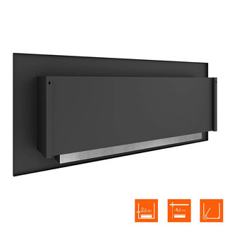 Биокамин в нишу SteelHeat GRAND-V 1500 XL